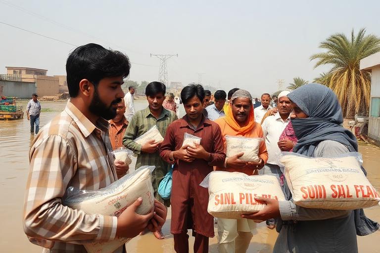 Flood Relief Operations in Southern Punjab